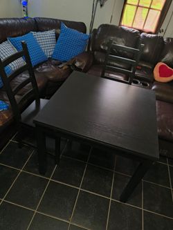 IKEA BJURSTA expandable table