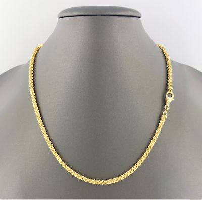 14K Gold Chain Franco Cut 