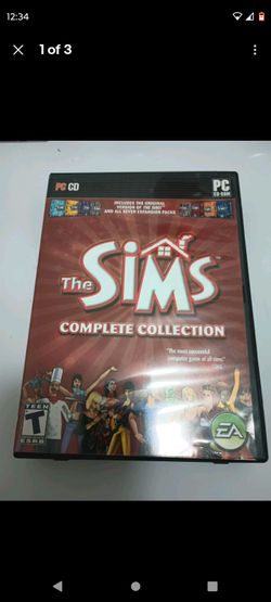 The Sims Complete Collection 2005 Windows PC CD Game Set EA Maxis Manual Rare