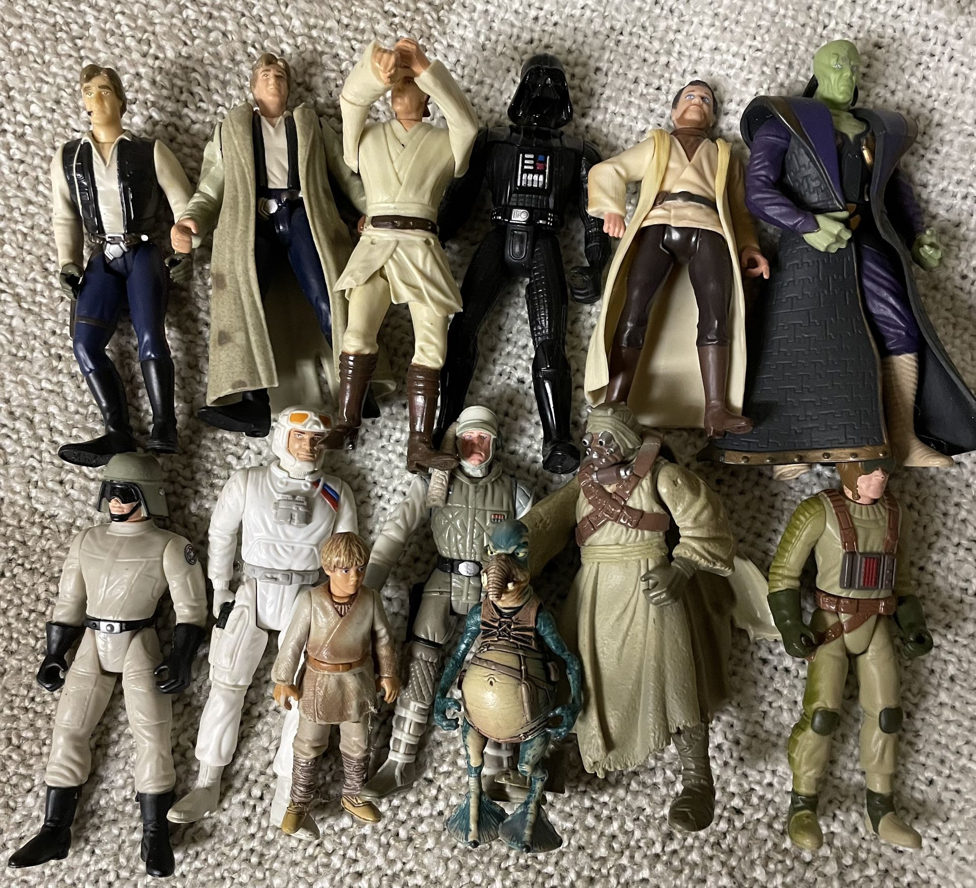 Star Wars Action Figures 1997 Lot (13)