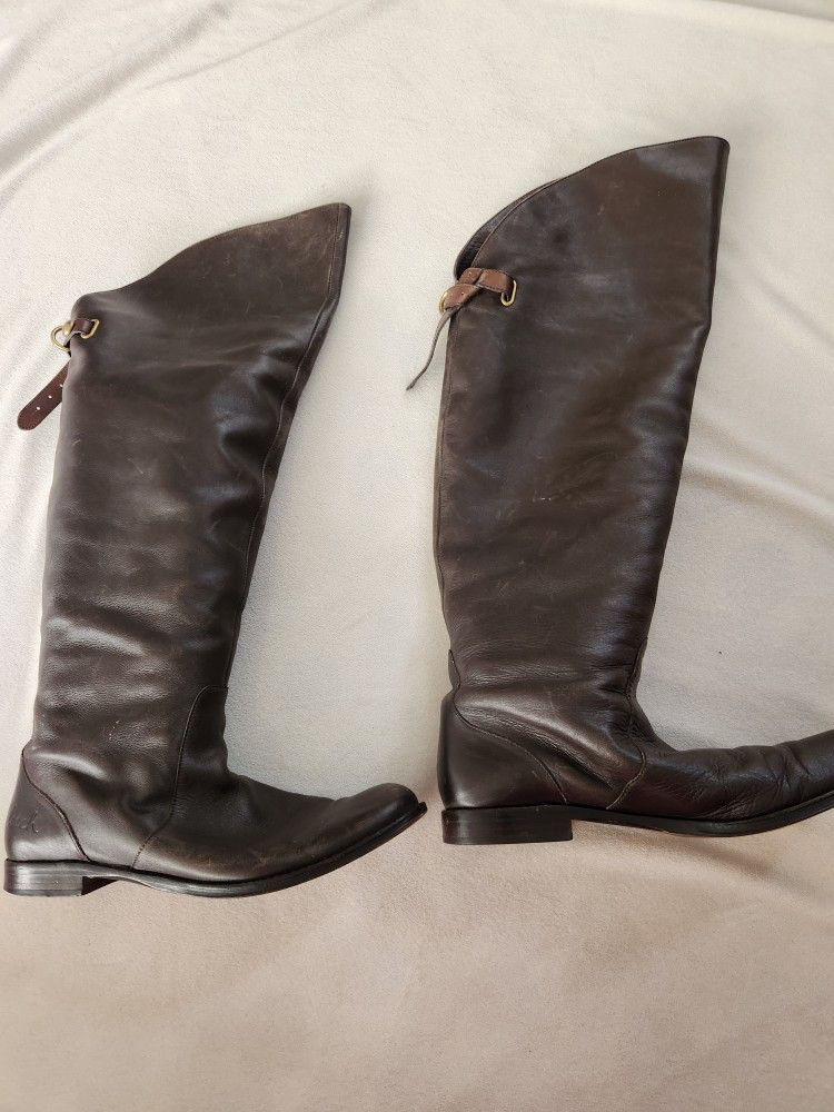 Coach Over The Knee Boots Size 10B