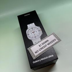 Samsung Galaxy Watch Ultra 47MM LTE New - Only $1 Today Pay The Rest Later! 