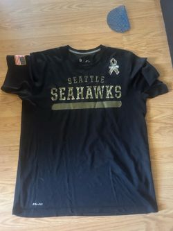 Seattle Seahawks salute to service mens large t shirt