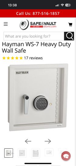 Hayman Wall Safe