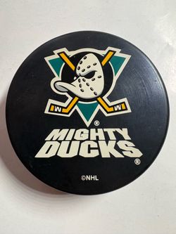 Mighty Ducks NHL Hockey Puck