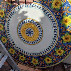 Italian Painted table Top