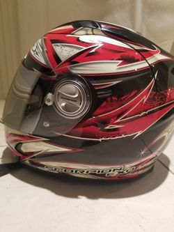 Scorpion motorcycle helmet