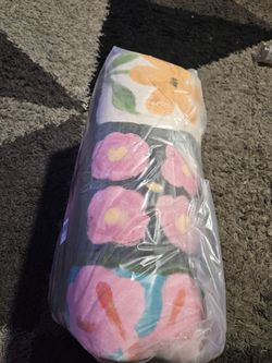 6x9 Washable,Vintage Floral Rug