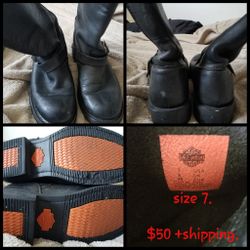 Harley Davidson Boots.