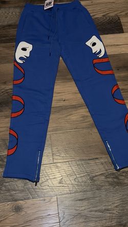 ASAALI Blue Graphic Sweatpants Size XL Brand New