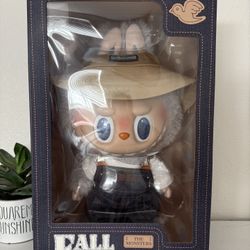 POP MART Labubu The Monster Fall In Wild Vinyl Plush Doll 