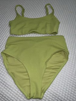 High waisted Bikini Set Lime Médium
