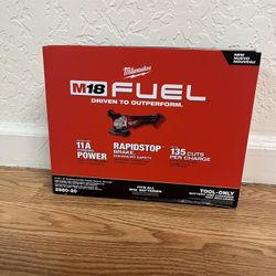 Milwaukee M18 FUEL 4-1/2" / 5" Grinder Paddle Switch, No-Lock (2880-20) 