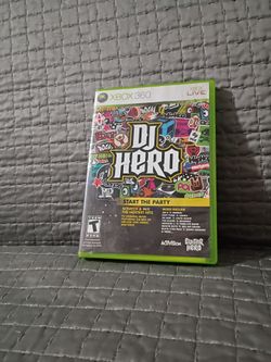 DJ Hero Xbox 360 video game