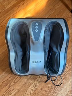 Foot & Calf Massager OS-8000 – Brookstone OSIM iSqueez Tested & Works Great