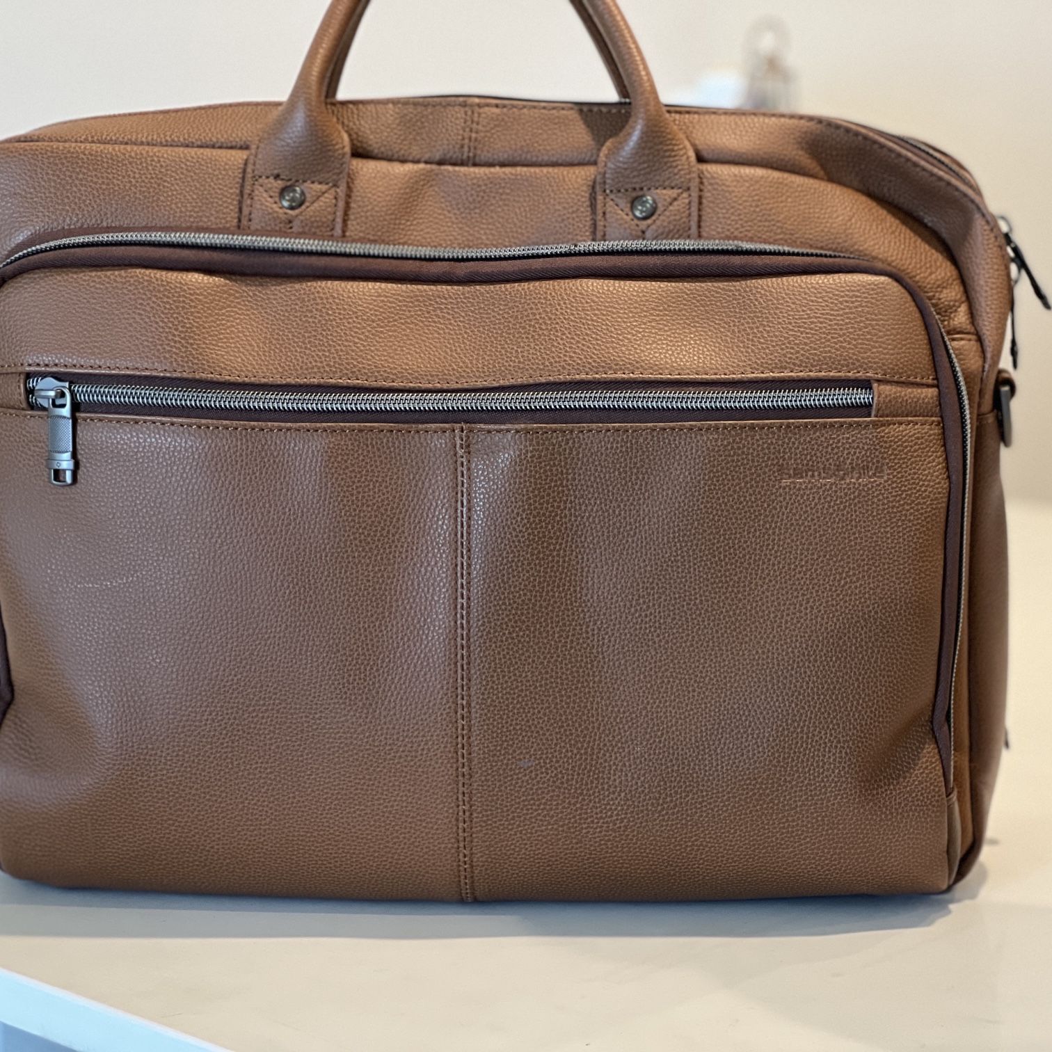 Samsonite Backpack Samsonite Classic Leather Slim Briefcase