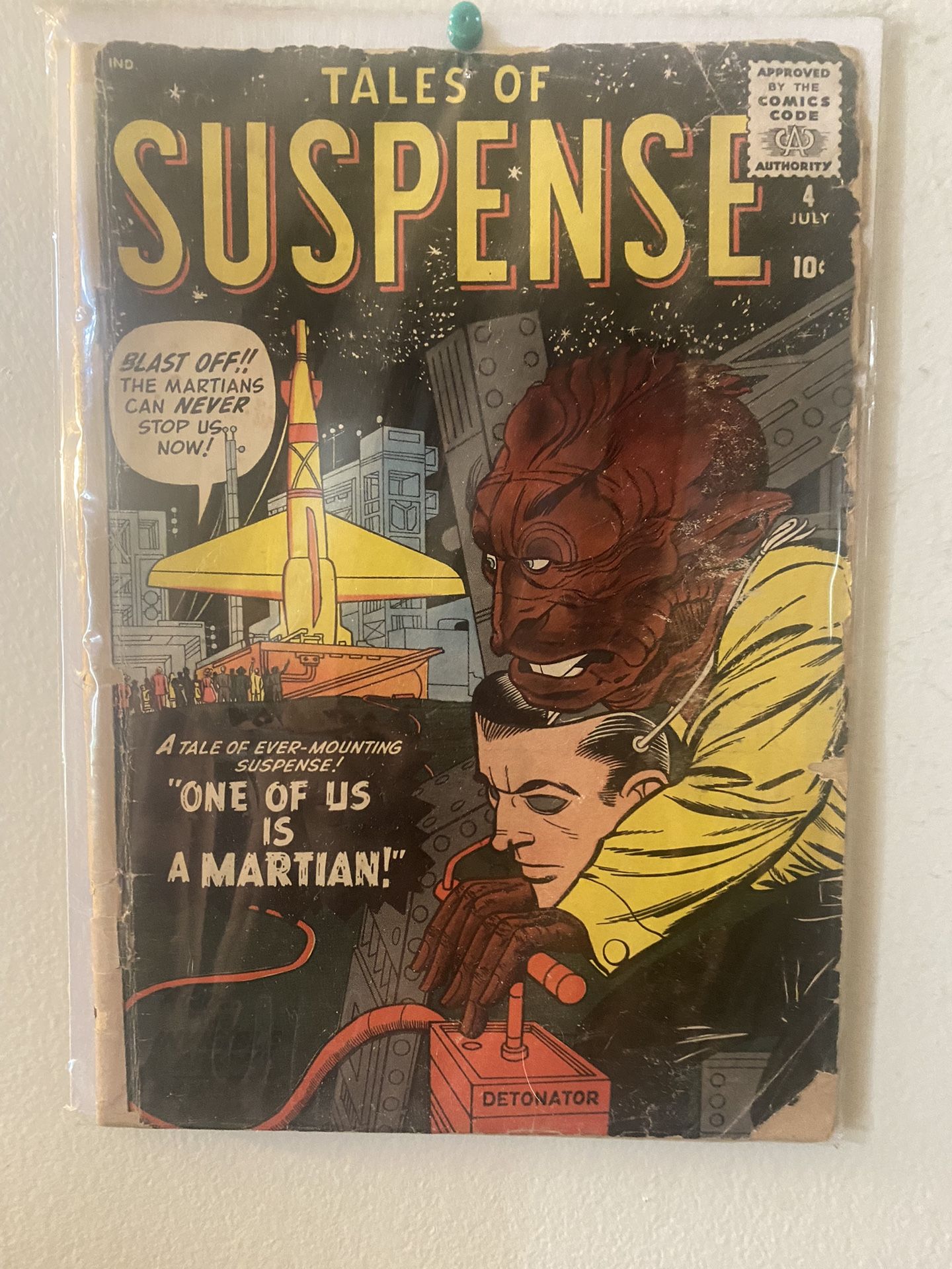 Tales Of The Suspense Comic Book Collectible