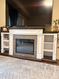 Fire Place TV Stand