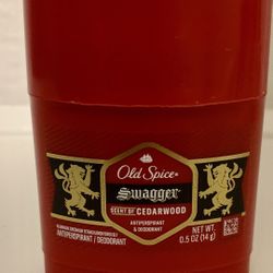 Travel Size! Old Spice Swagger Deodorant Cedarwood 0.5oz