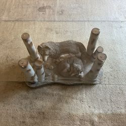 Wolf Coffee Table. Roughly 4’ By 2 1/2’