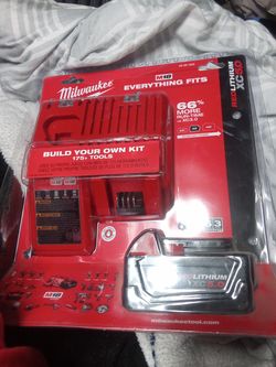 Milwaukee battery and charger