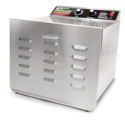 D-10 Food Dehydrator with Stainless Steel Shelves