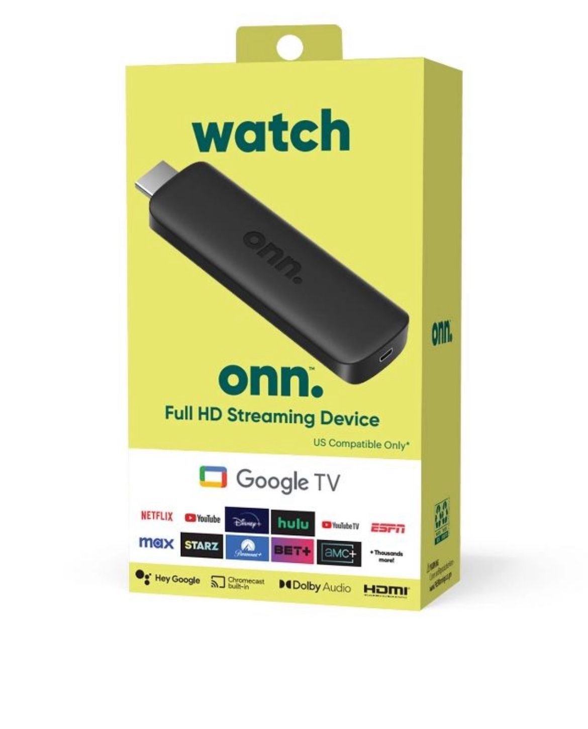 New Onn Full Hd Streaming Device