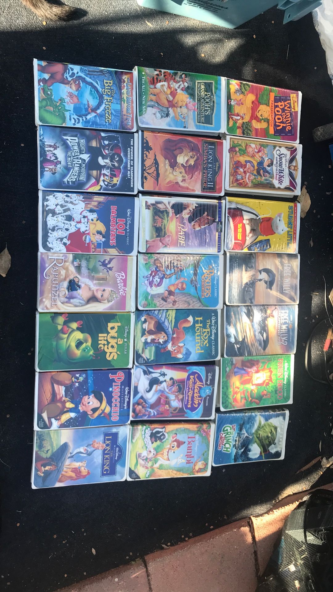 Childrens VHS Movies