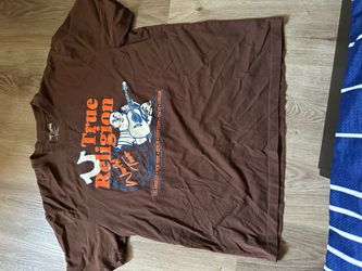 True Religion Brown Graphic T-Shirt