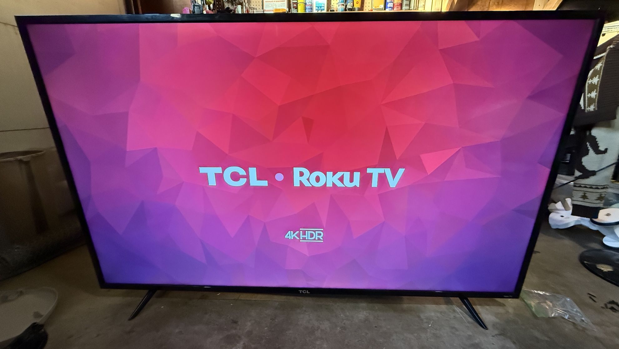 65” TCL Roku TV