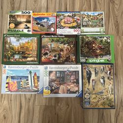 500 Piece Puzzles 