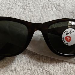 Ray Ban Original Wayfarer Sunglasses - Polarized - $100