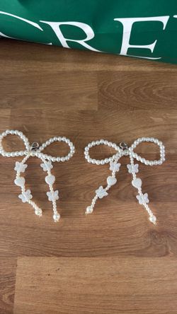 Beaded Pearl Charms (2)