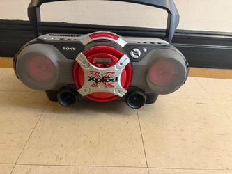 Best price $160 Sony Xplod CFD-G505 Mega Bass  160$ BEST PRICE AM FM Radio CD Cassette Boom Box TESTED, EXCELLENT CONDITION, Working! Virtually like n