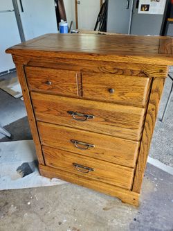 Vintage Oak Dresser - Refinished
