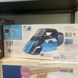 Spillbuster powered scrub brush