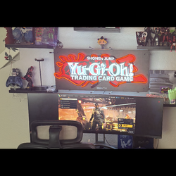 Yugioh neon sign