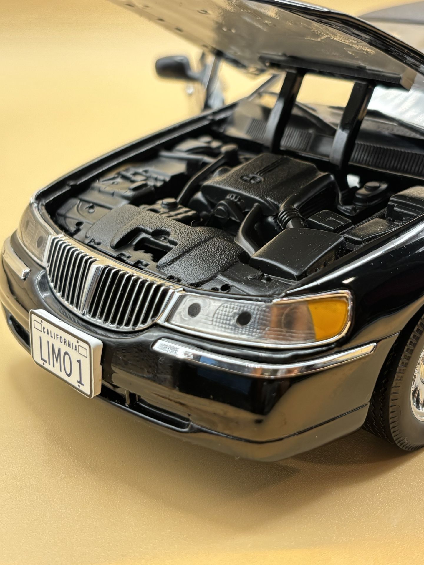 1/18 TABLEAU DE bord avec volant Lincoln Town car Limousine 1999