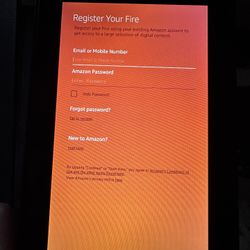 Amazon Kindle Fire  Tablet