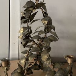 Brass Candle Holder / Candelabra