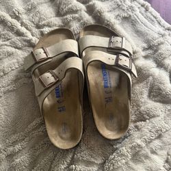 Birkenstock Arizona Sandals Taupe New Size 10 Women 8 Mens