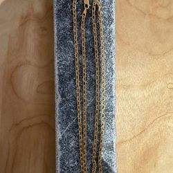 Solid 18k Gold Chain 