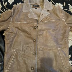 Guess Men’s Suede Jacket 