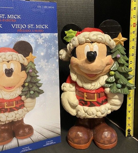 Jim Shore Mickey Mouse Christmas 17in