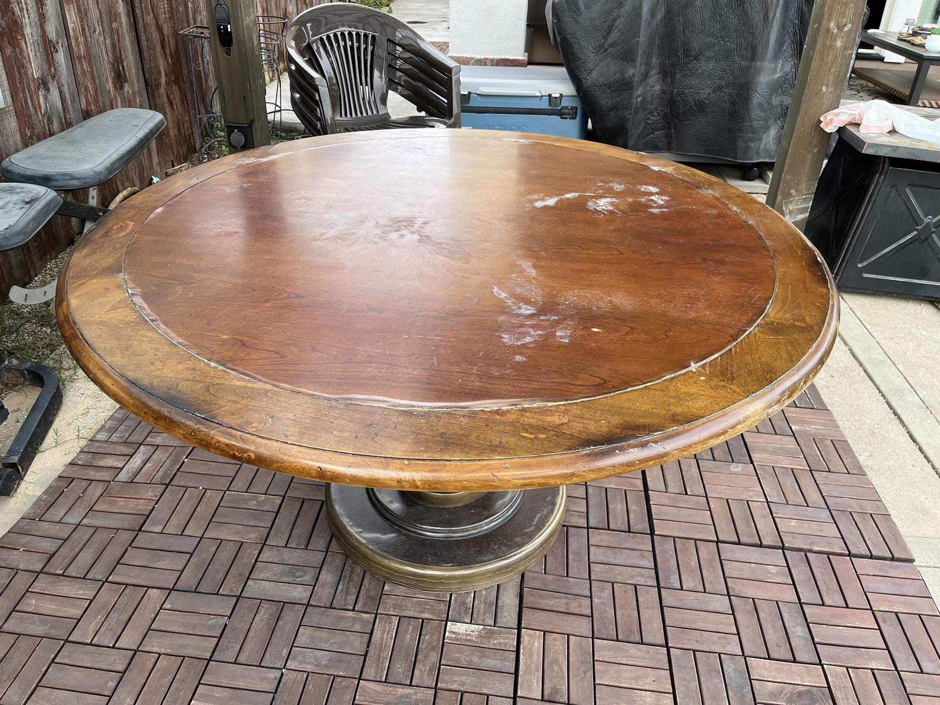 Round Dining Table 53” Diameter