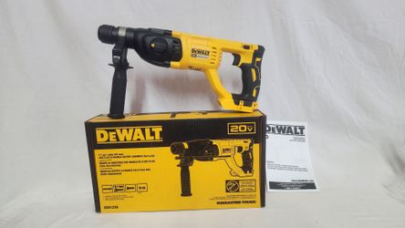 DeWalt 20V SDS Plus D -Handle Brushless 1-inch Rotary Hammer Model:DCH133