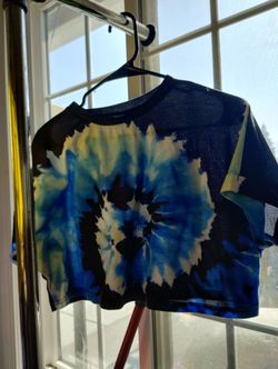 Shein Tie Dye Crop Top