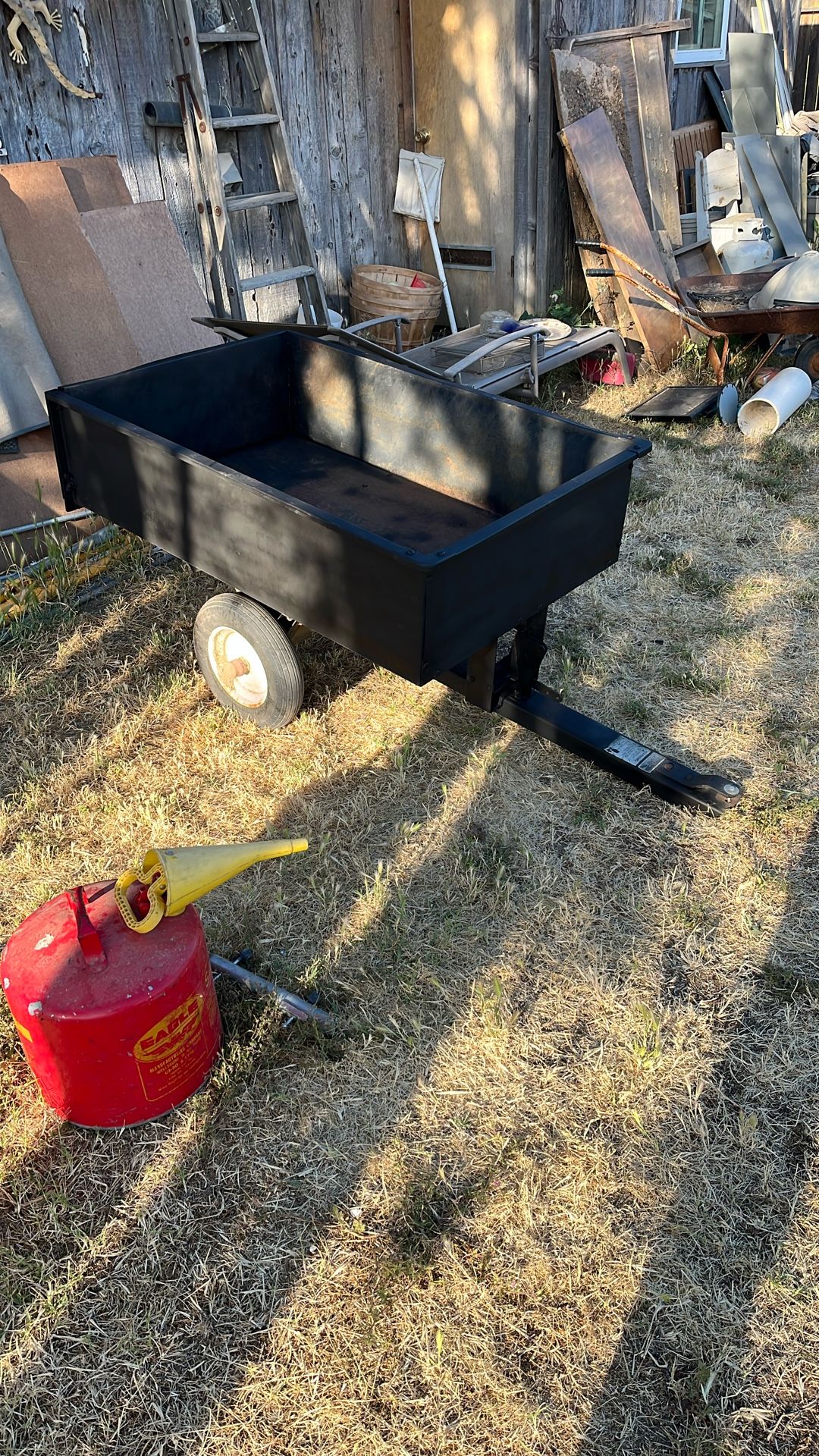 Pull Trallor For Yard Or Pull Behind Quad Or Tractor