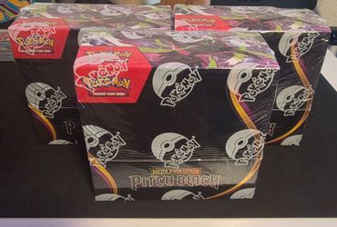 Pokemon Pitch Black Sealed Booster Boxes