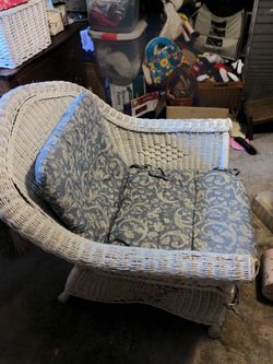 Wicker Lounge Chair